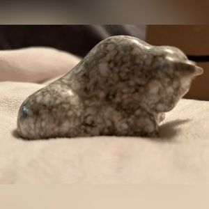 Marble hand carved ussr bull